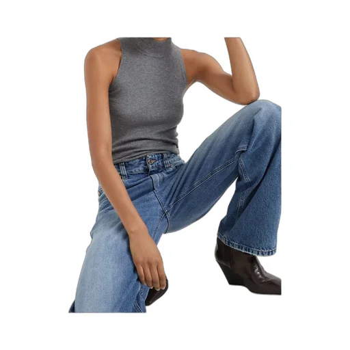 Sparkling Turtleneck Knitted Top