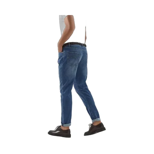 Logo-Patch Straight-Leg Jeans