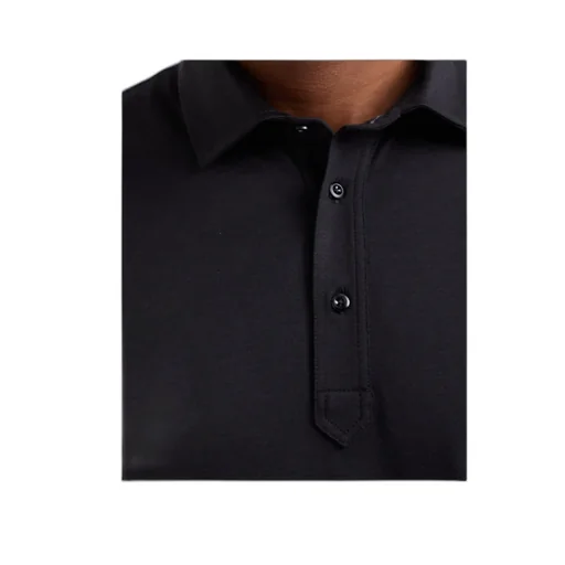 Contrast-Trim Short-Sleeved Polo Shirt