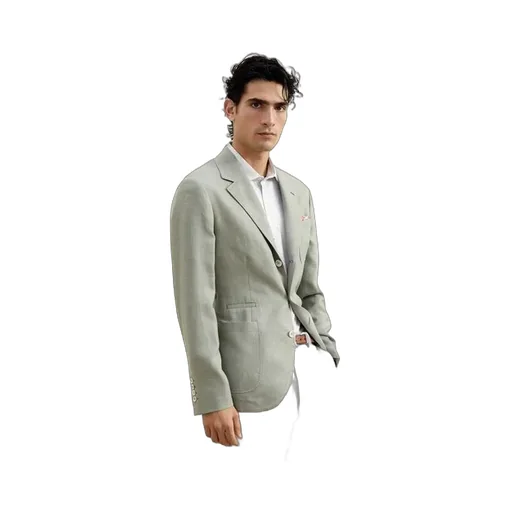 Tailored Linen Blazer