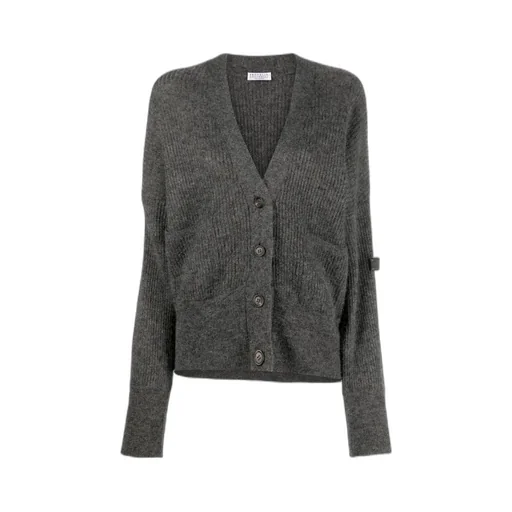 Button-Up Knitted Cardigan