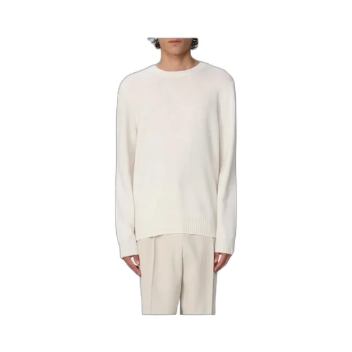 Crew-Neck Knitted Cashmere Jumper