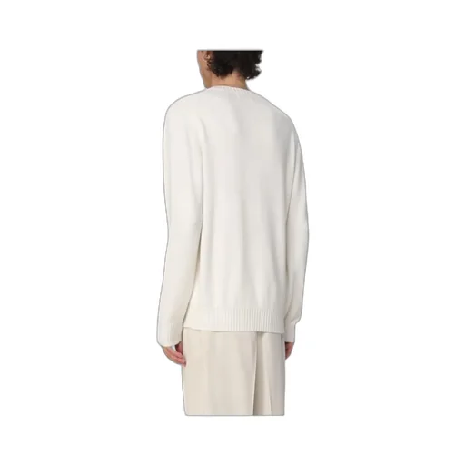Crew-Neck Knitted Cashmere Jumper