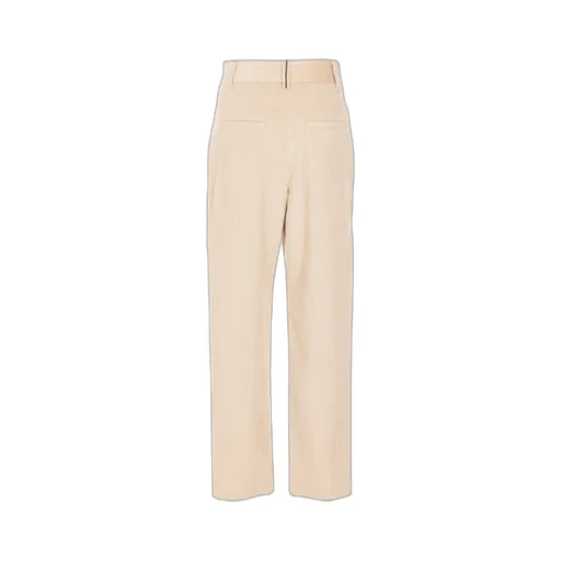 Straight-Leg Corduroy Trousers