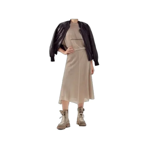 Round-Collar Short-Sleeve Sweater