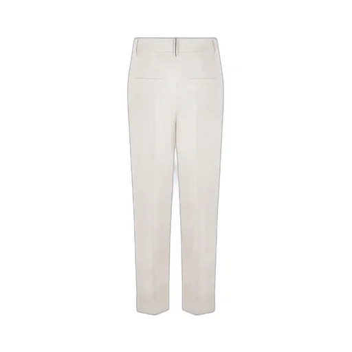 Pleated Straight Leg Trousers