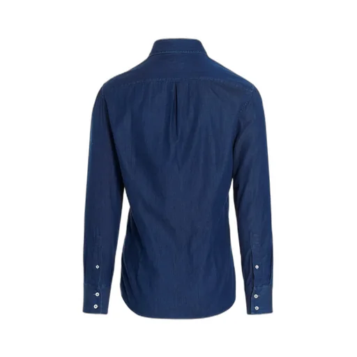 Buttoned Long-Sleeved Shirt