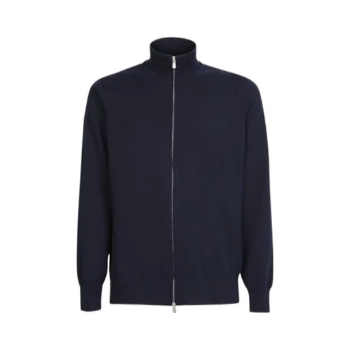 Zipped Knitted Cardigan