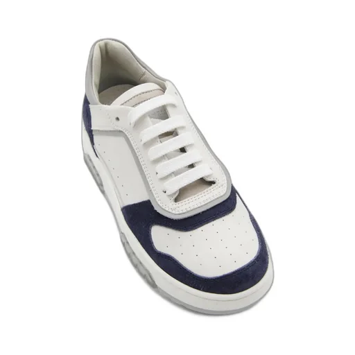 Logo-Patch Lace-Up Sneakers