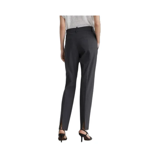 High-Waist Tailored Trousers