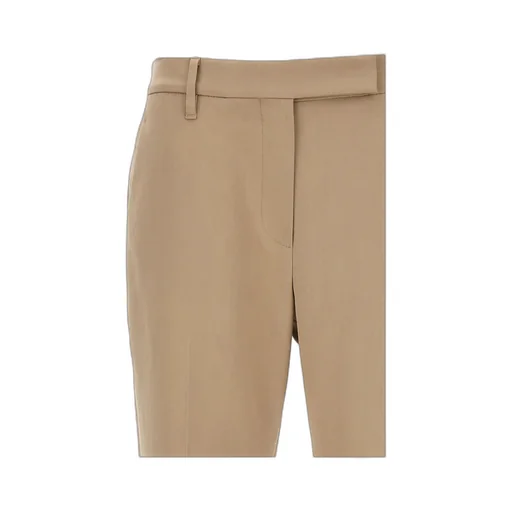 Pleated Cigarette Pants