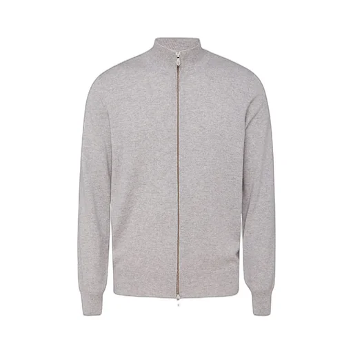 Zip-Up Cashmere Jumper