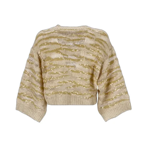 Sequin Embellished Knitted Jumper