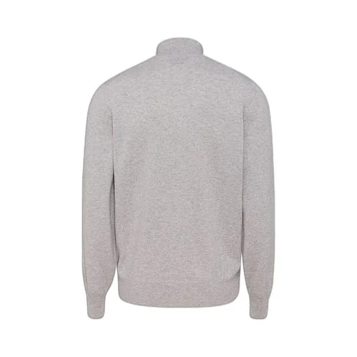 Zip-Up Cashmere Jumper