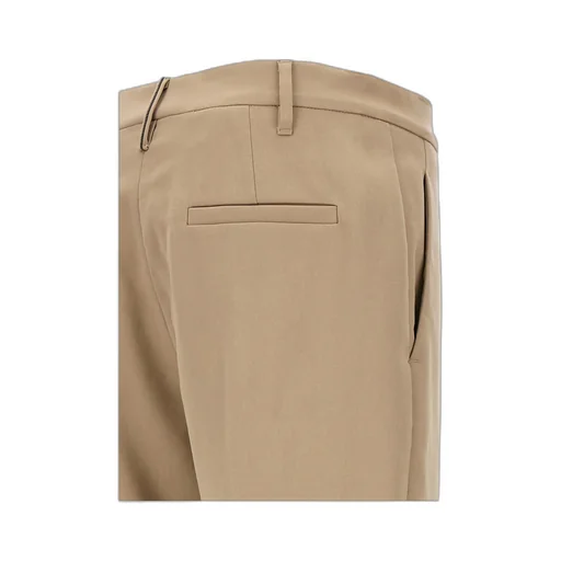 Pleated Cigarette Pants