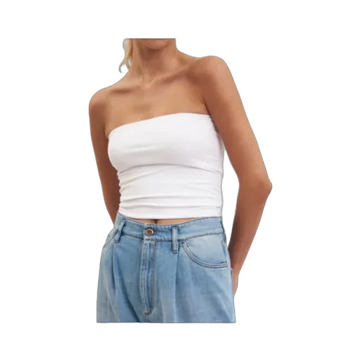 Strapless Stretched Top