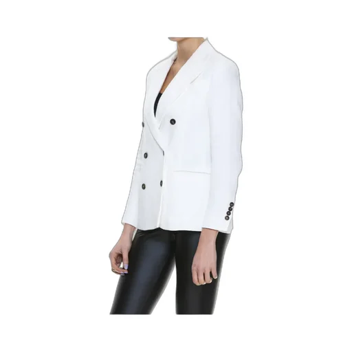 Double Breasted Long-Sleeved Blazer