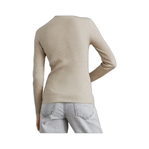 Zip-Up Ribbed Top
