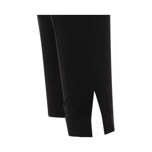 High-Waist Side Slit Trousers