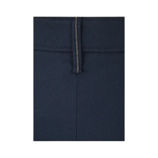 High-Waist Side Slit Trousers