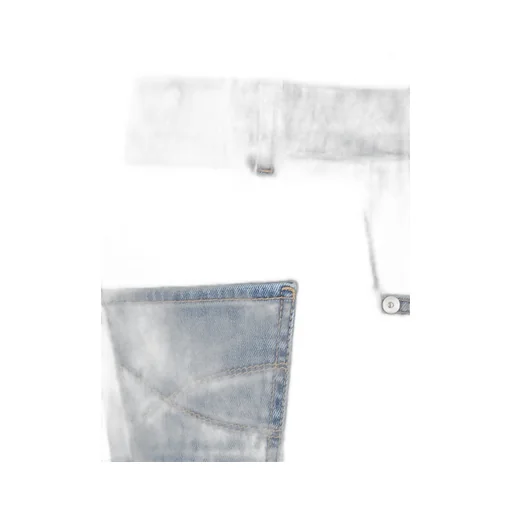 Logo Patch Slim Fit Jeans