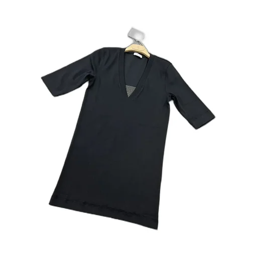 Front Insert Detailed Slim Fit Top