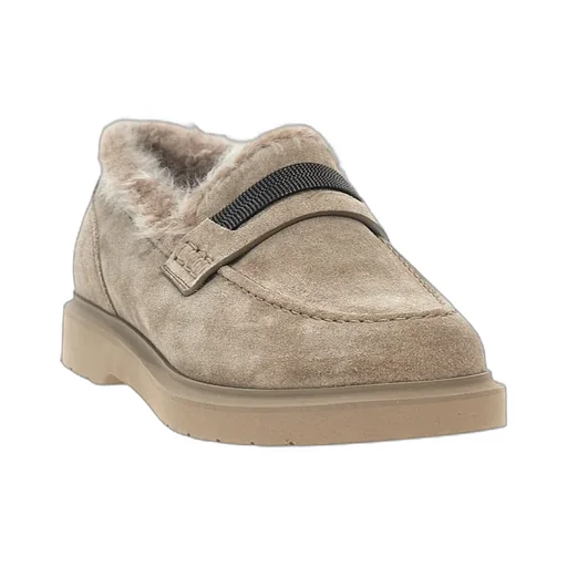 Monile Round Toe Loafers