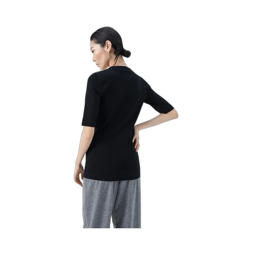 Front Insert Detailed Slim Fit Top