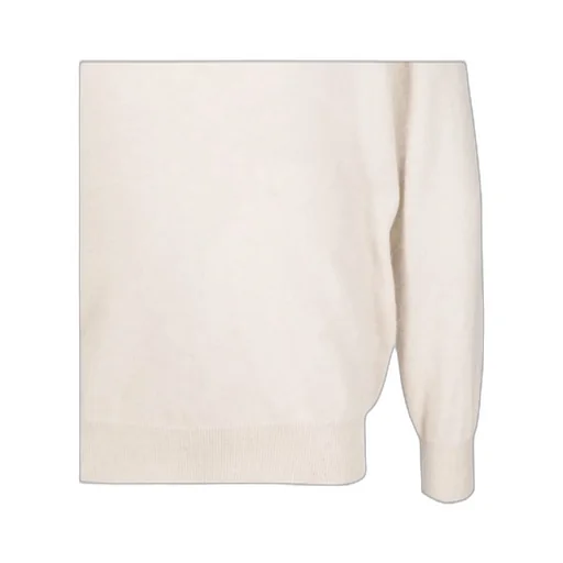 Long-Sleeved V-Neck Cashmere Sweater
