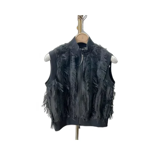 Fringed-Effect Gilet
