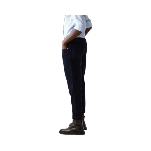 Logo Embroidered Corduroy Pants