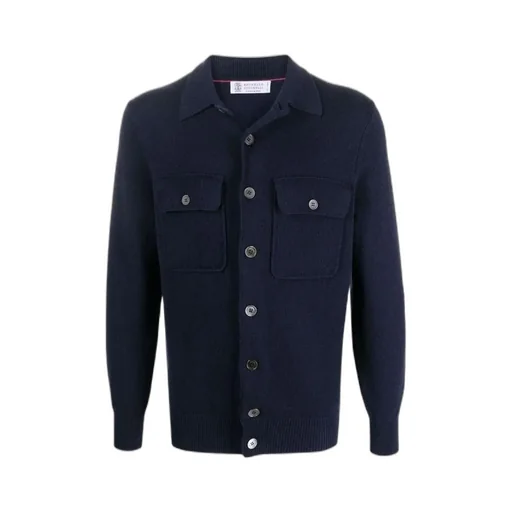 Patch Pocket Knitted Cardigan