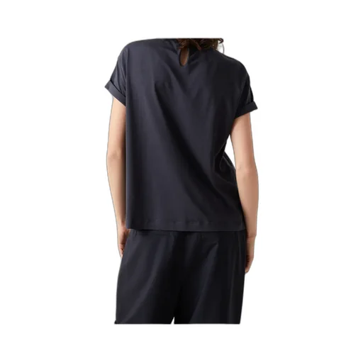 Bead Embellished Crewneck T-Shirt