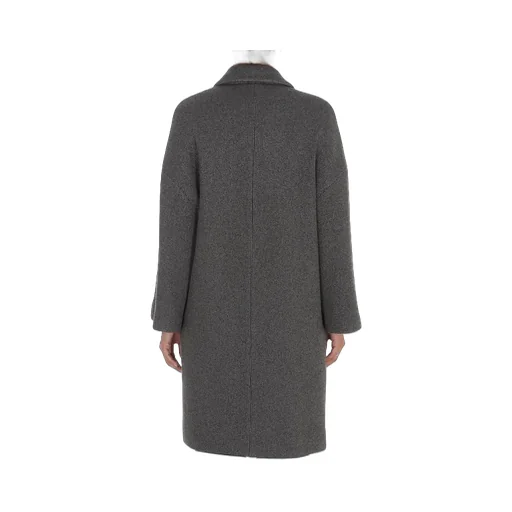 Double-Breasted Cashmere-Blend Coat