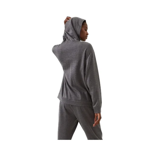 Zip-Up Drawstring Hoodie