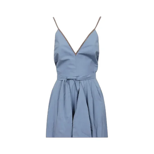 V-Neck Sleeveless Dress