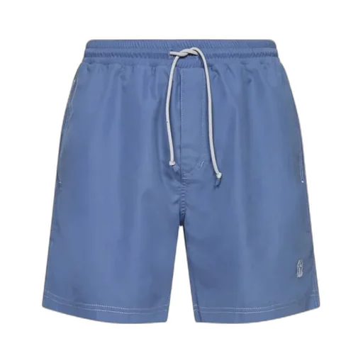 Logo Embroidered Swimming Shorts
