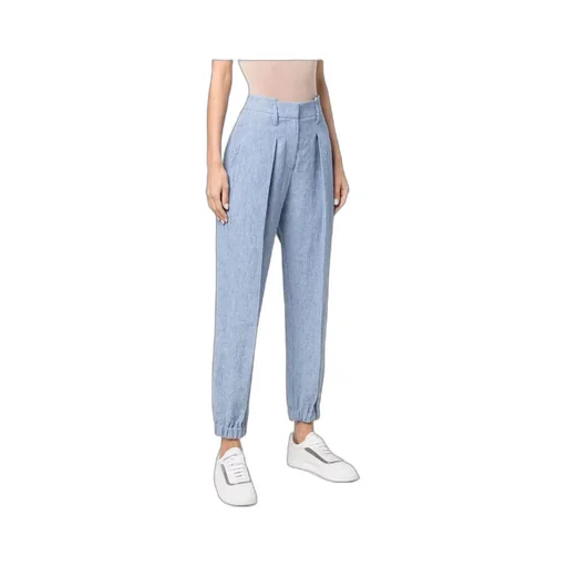 High Waist Tapered Leg Pants