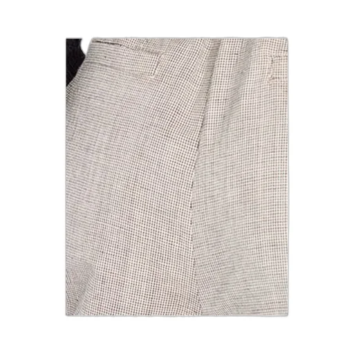 High-Waisted Cropped Trousers