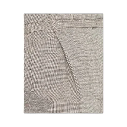 High-Waisted Cropped Trousers