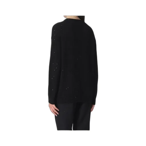 Sequined Drop-Shoulder Jumper