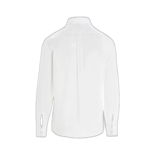 Pleated Buttoned Bib Shirt