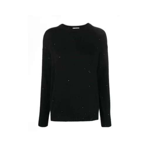 Sequined Drop-Shoulder Jumper