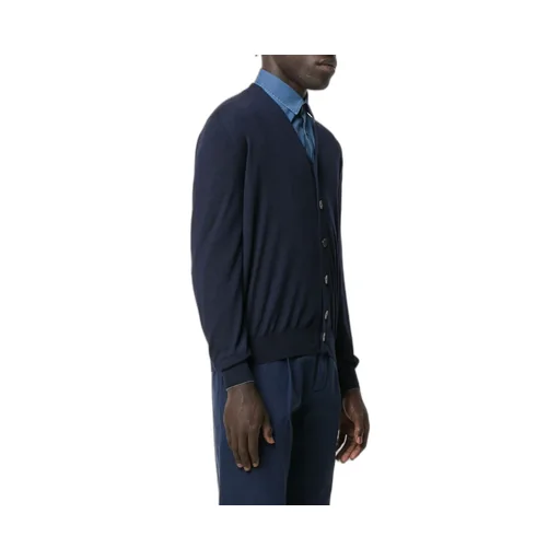 V-Neck Button-Up Cardigan