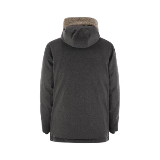 Shearling Down Coat