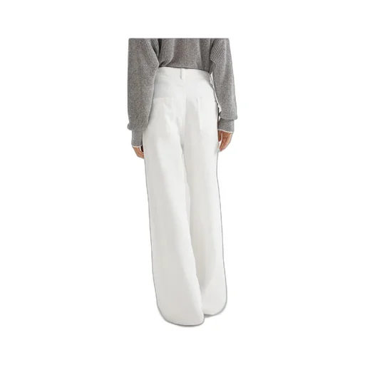 Five-Pocket Wide-Leg Jeans