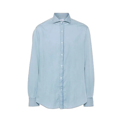 Buttoned Long-Sleeved Shirt