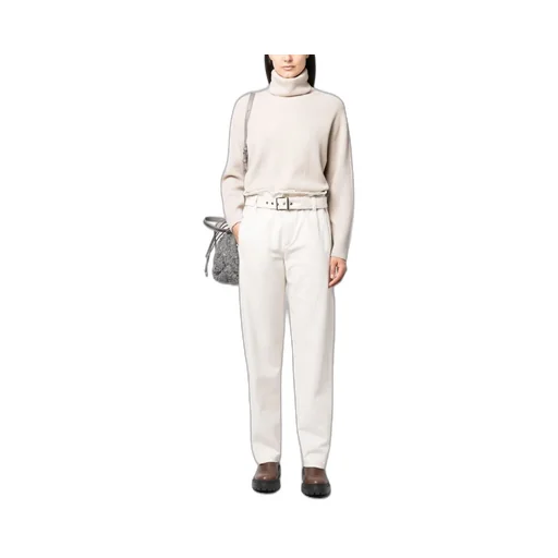 Turtleneck Ribbed Sweater