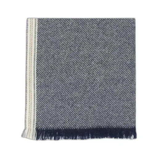 Fringed Edge Striped Scarf