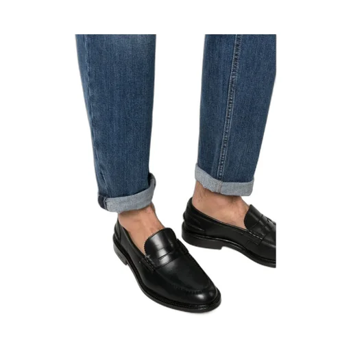 Mid-Rise Straight-Leg Jeans